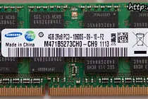 미리보기 그림 - 노트북 램을 늘리다 - 삼성 DDR3 SODIMM PC3-10600 4GB