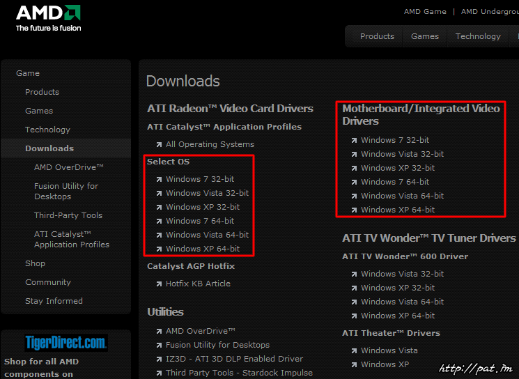 ATI Radeon Video Card Driver Download