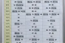 미리보기 그림 - 경춘선 청량리역 ITX-청춘, 전철 시간표/요금표 (춘천 방면) (2025.5.1~)