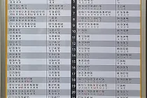미리보기 그림 - 수인분당선 수원역 전철 시간표 (2023.12.1~)