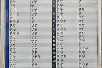 미리보기 그림 - 1호선 아산역 급행/일반 전철 시간표 (2025.12.30~)