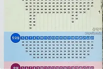 미리보기 그림 - 광주 도시철도 1호선 농성역 전철 시간표 (2024.1)