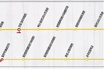 미리보기 그림 - 수성교통 용인 마을버스 17 노선도 + 동천역 출발 시간표 (동천역↔미금역) (2024.4)
