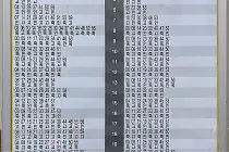 미리보기 그림 - 수인분당선 왕십리역 전철 시간표/요금표 (2023.12.1~)