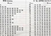 미리보기 그림 - 신분당선 신사역 전철 시간표 (2024.2)